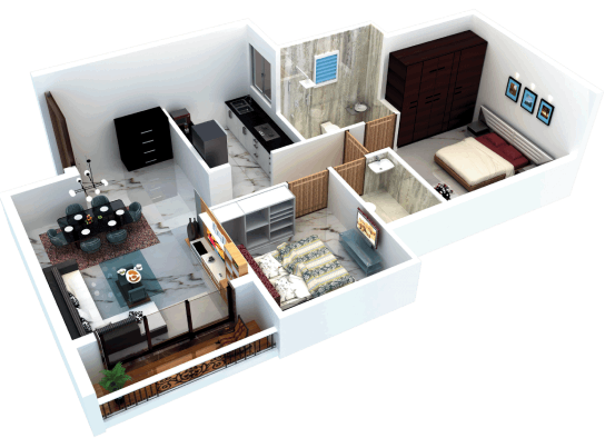 2 BHK Apartments